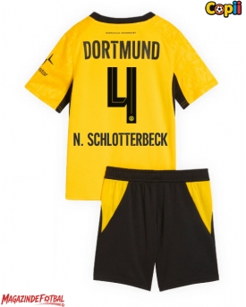 Borussia Dortmund Nico Schlotterbeck #4 Echipament de Fotbal Replică 2026-27 Copii Acasa (+ Șorturi)